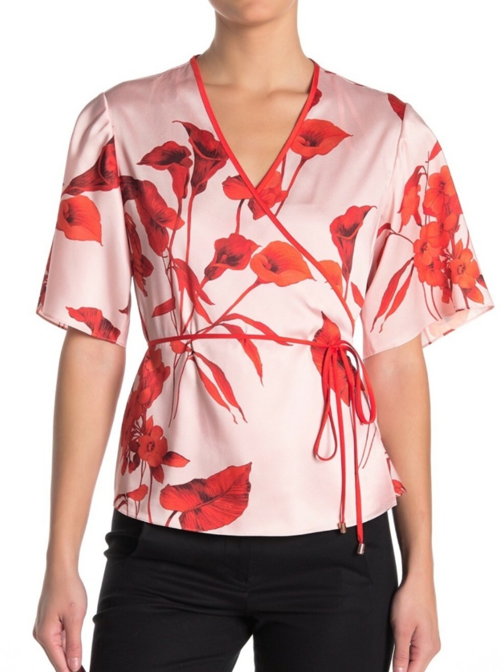 Ted Baker Fantasia wrap top